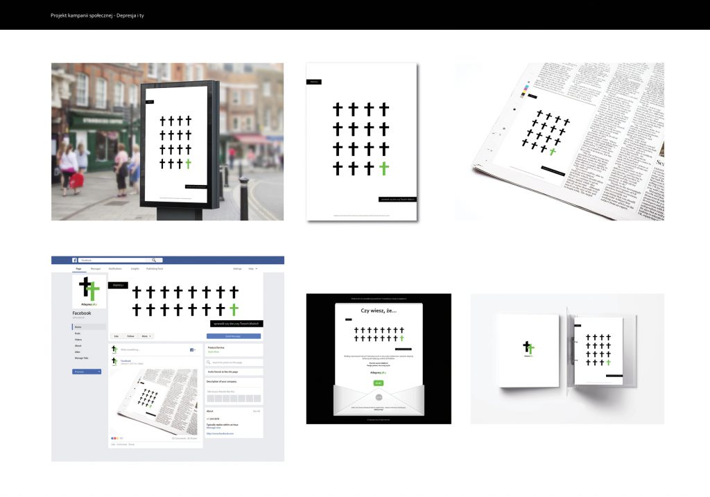 projekt materiałów na kamapanię przeciwko depresji