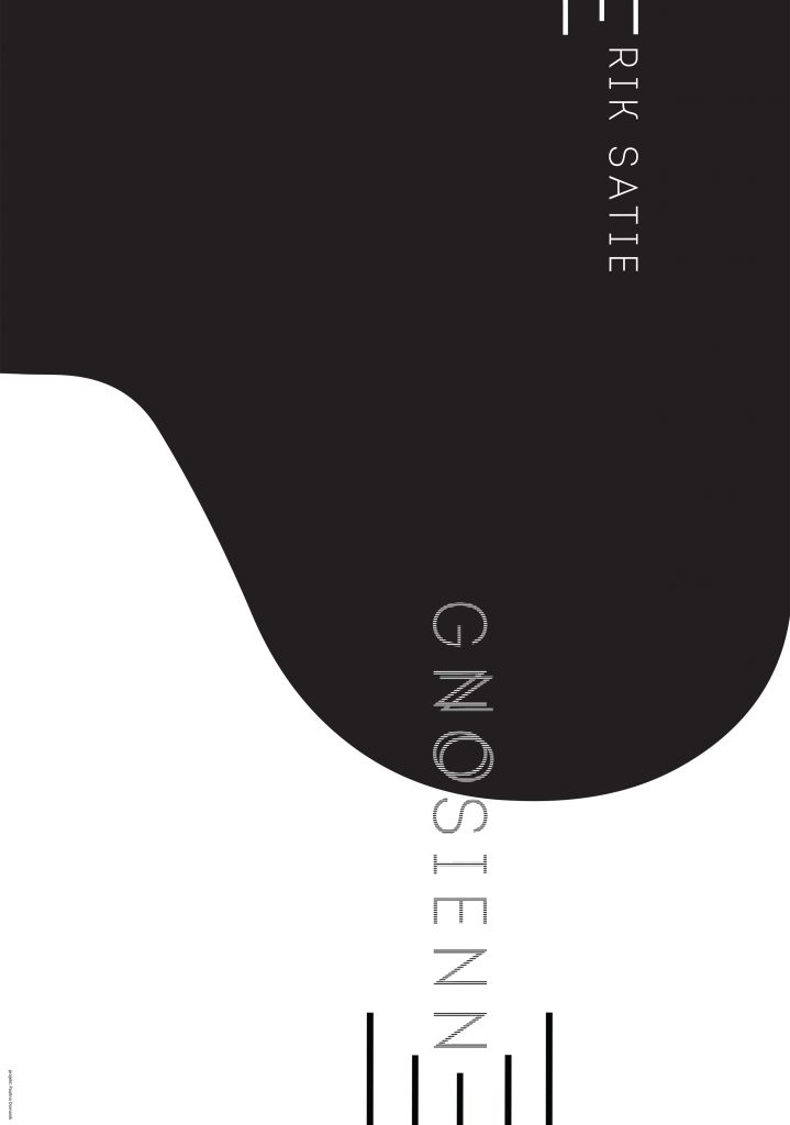 Projekt plakatu Erik Satie