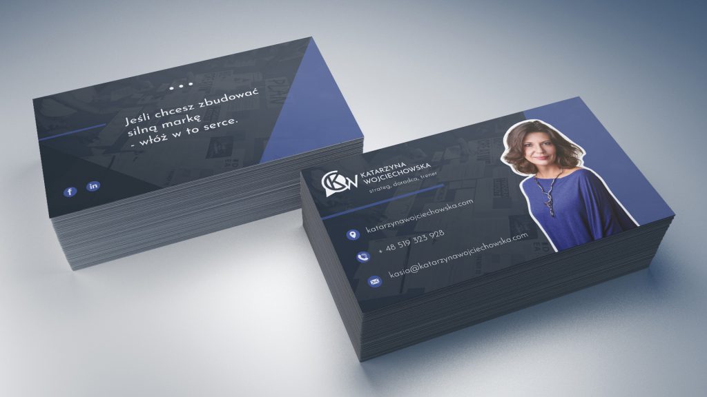 Projekt wizytówki dla firmy Rori Planeta Reklamy