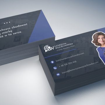 Projekt wizytówki dla firmy Rori Planeta Reklamy