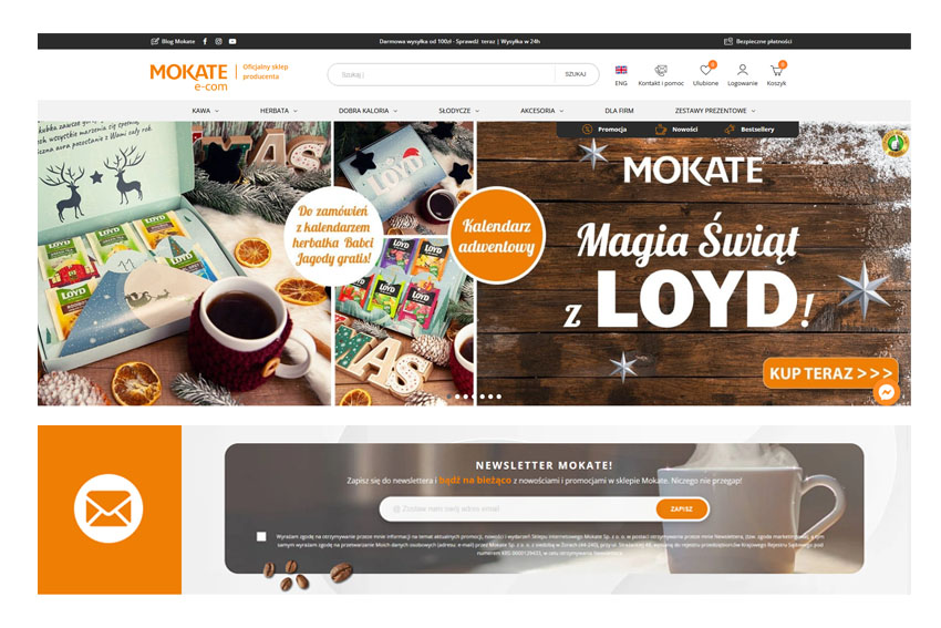 Projekt grafik na stronę www